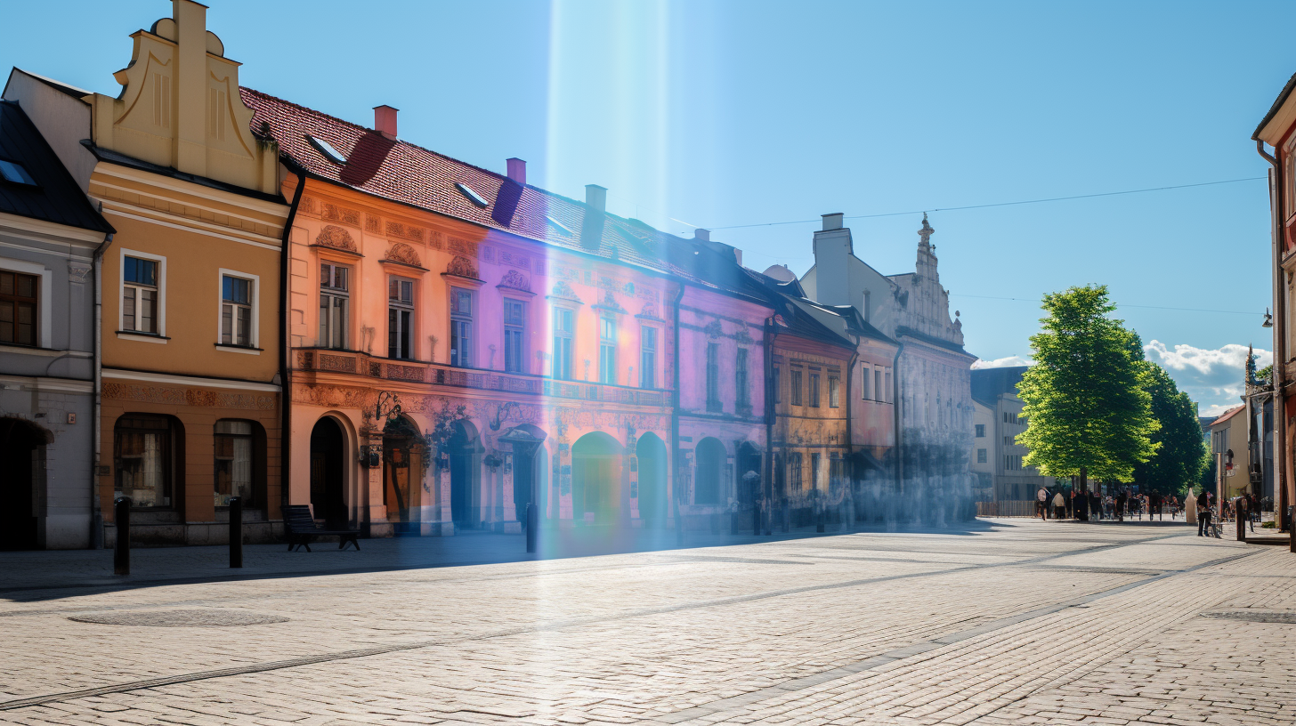 Ochrona środowiska podczas laserowego czyszczenia elewacji cegieł fasady w miejscowości Lublin